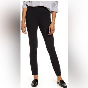 Spanx The Perfect Pant Back Seam Skinny Ankle Pants in Black Size Small